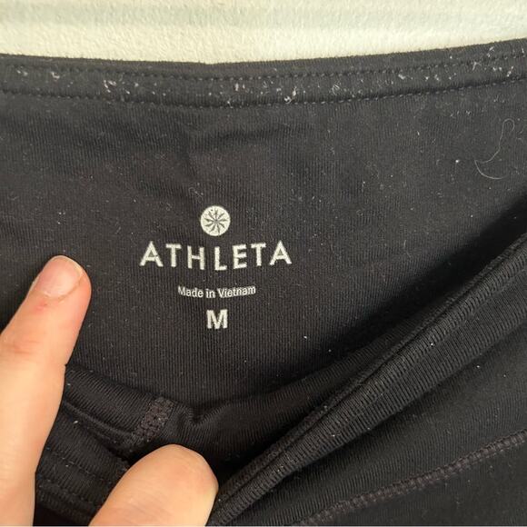 Athleta Black Leggings Size M - Picture 5 of 5